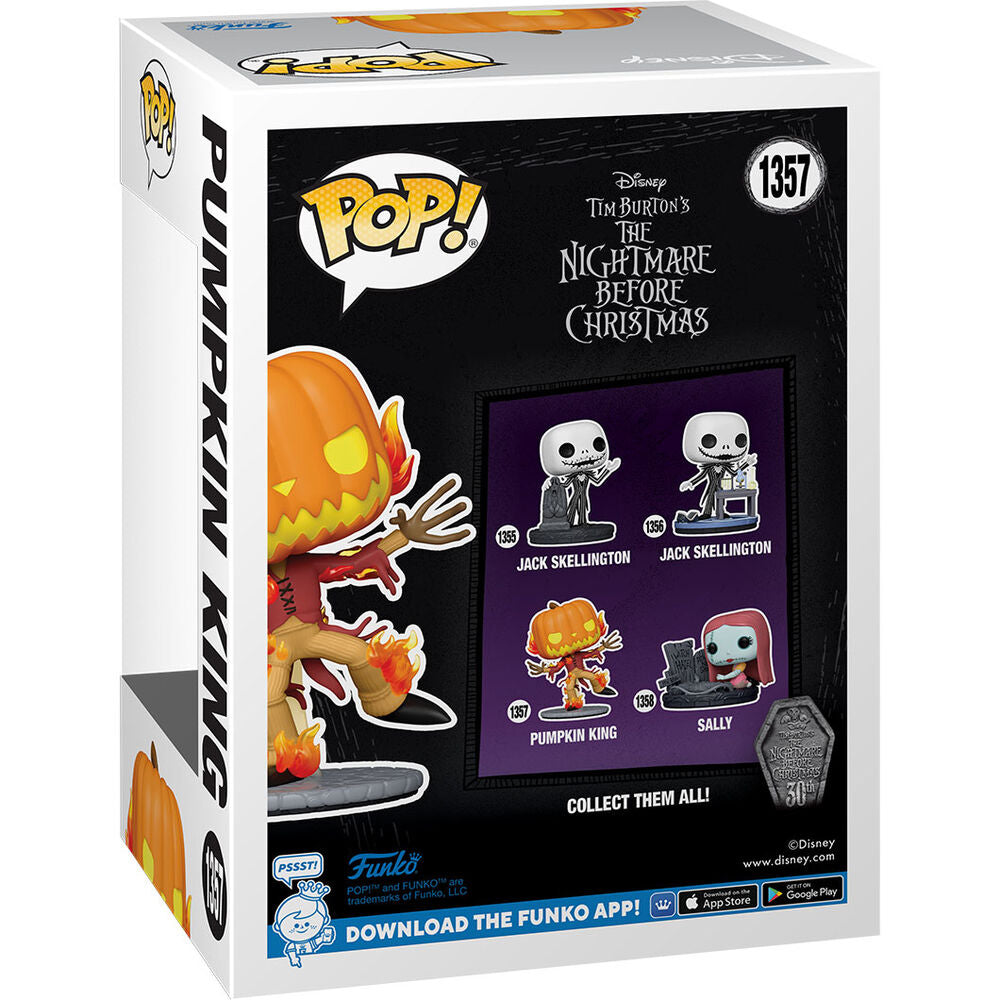 Figura POP Disney Pesadilla Antes de Navidad 30th Anniversary Pumpkin Ki