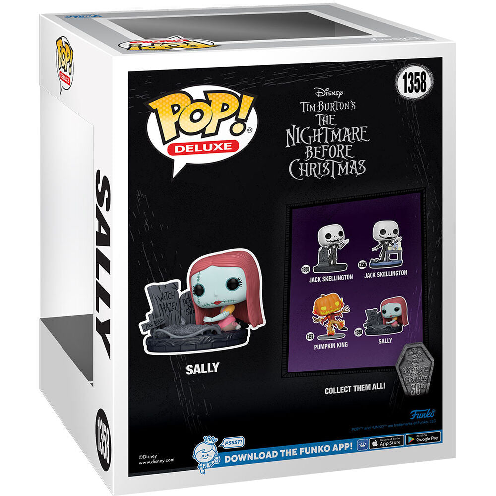 Funko pop disney pesadilla antes de navidad 30 aniversario sally con lap
