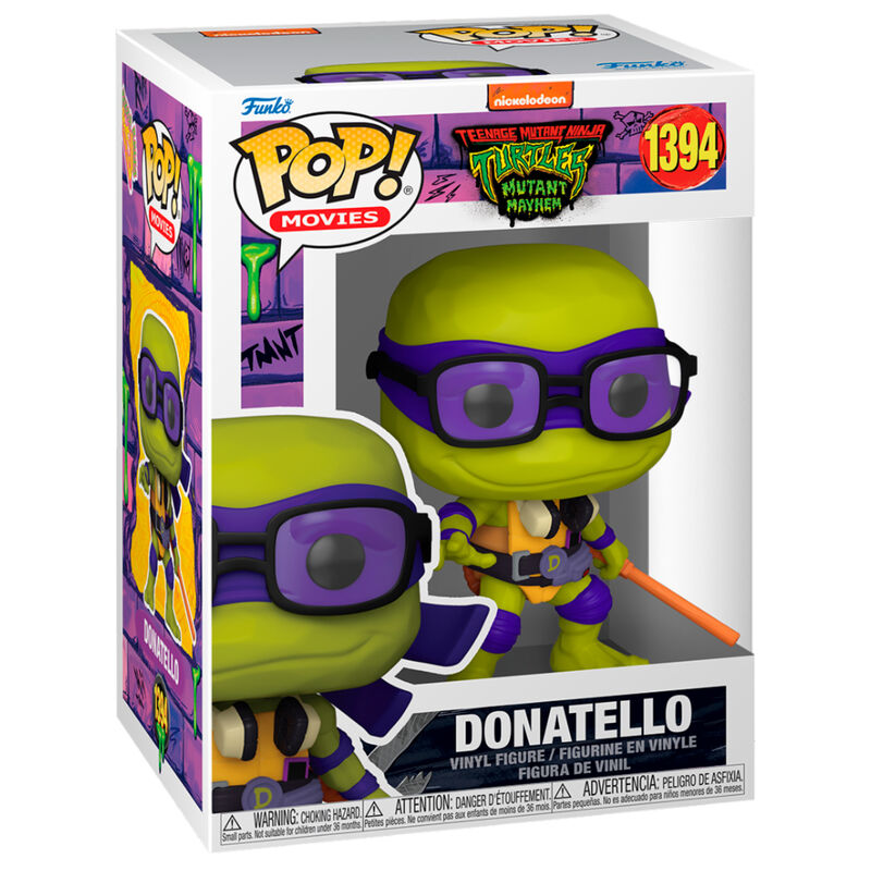 Figura POP Tortugas Ninja Donatello Frikytopia