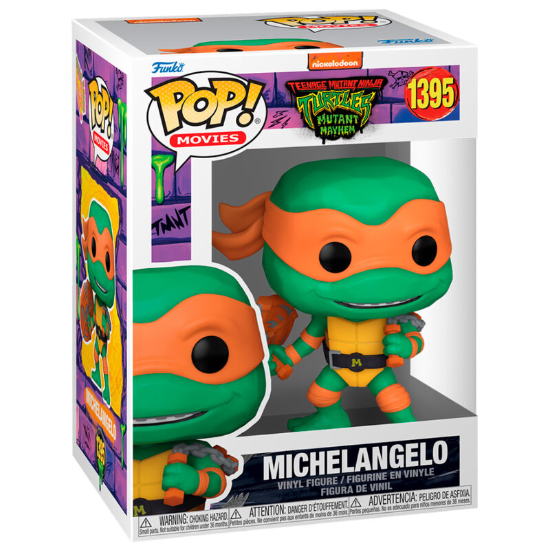 Figura POP Tortugas Ninja Michelangelo Frikytopia