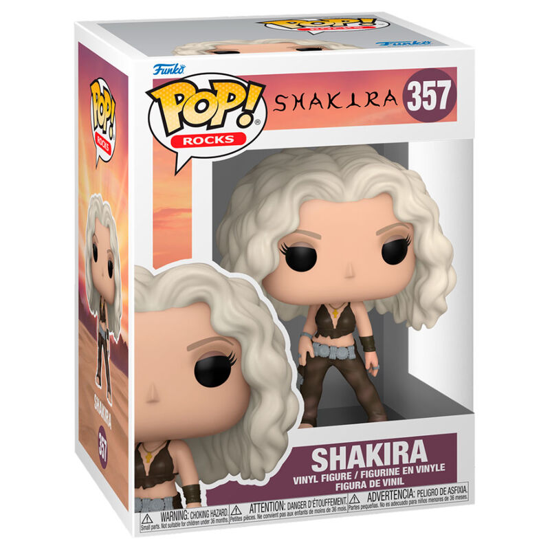 Shakira POP! Rocks Vinyl Figura Wherever/Whenever 9 cm Frikytopia