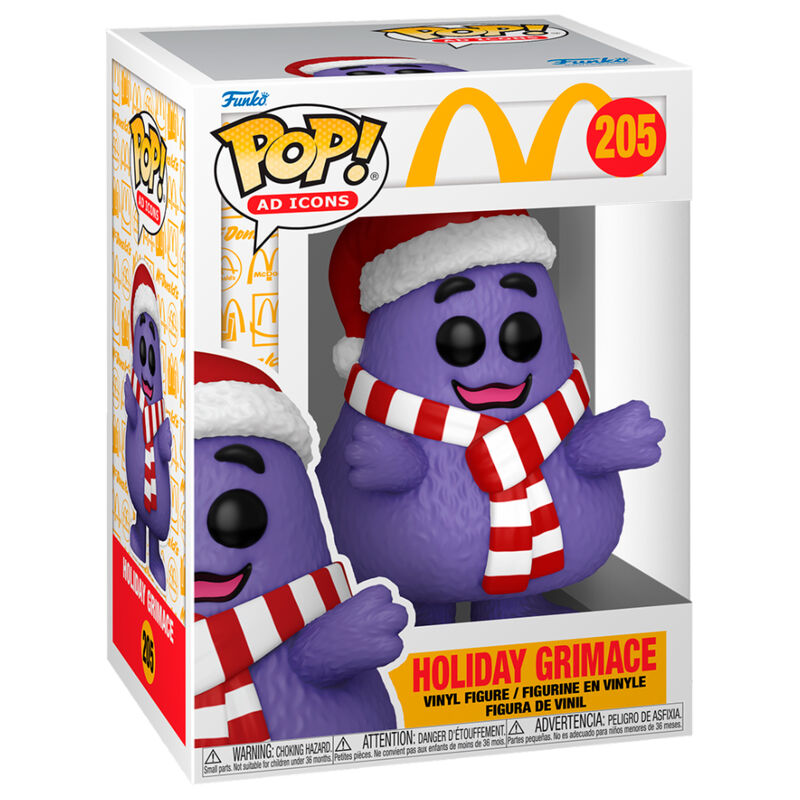 Figura POP McDonalds Holiday Grimace Frikytopia