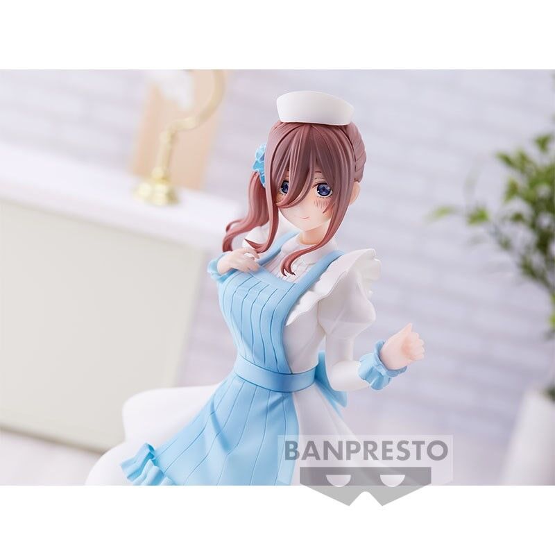 Figura banpresto the quintessential quintuplets kyunties miku nakano nur