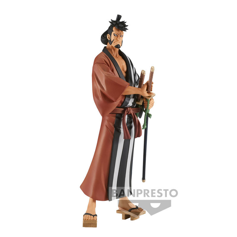 Figura banpresto one piece dxf the grandline men wanokuni kin'emon vol.2