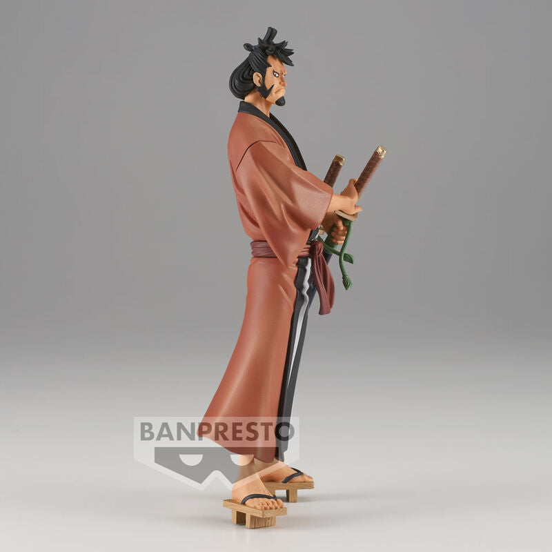 Figura banpresto one piece dxf the grandline men wanokuni kin'emon vol.2