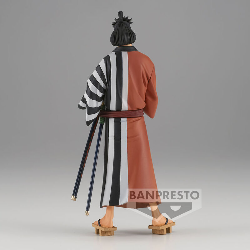 Figura banpresto one piece dxf the grandline men wanokuni kin'emon vol.2