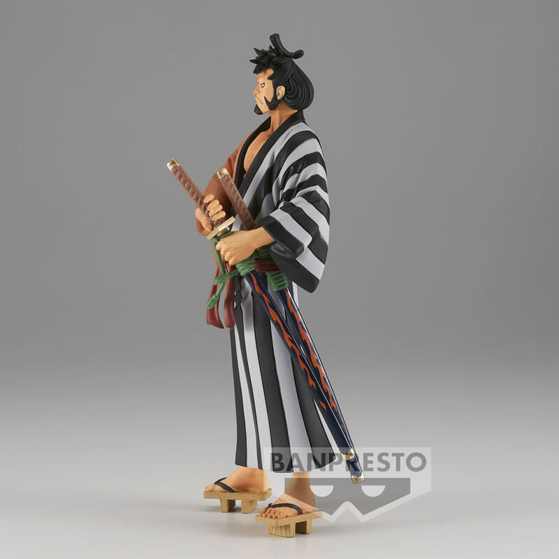 Figura banpresto one piece dxf the grandline men wanokuni kin'emon vol.2