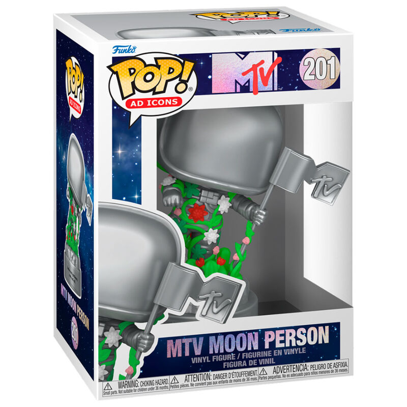 Figura POP MTV 40th Anniversary MTV Moon Person Frikytopia