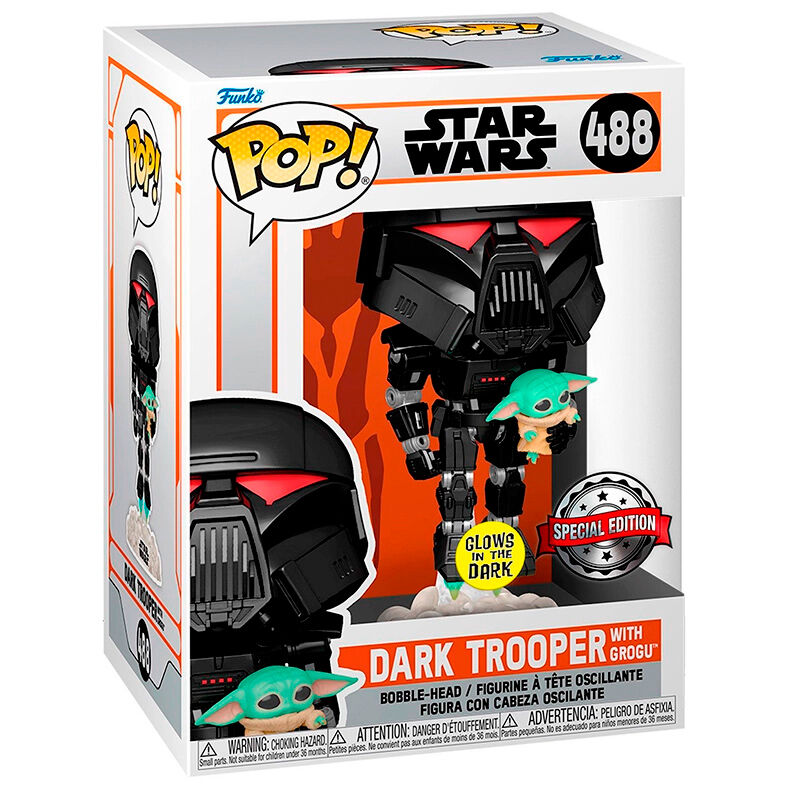 Figura POP Star Wars Dark Trooper Exclusive Frikytopia