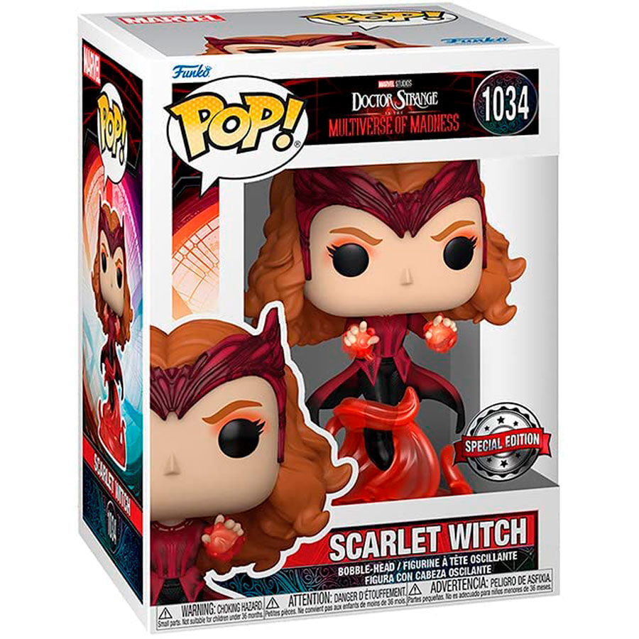 Figura POP Marvel Doctor Strange Multiverse of Madness Scarlet Witch Exc