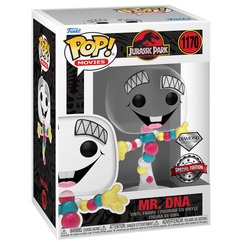 Figura POP Jurassic Park Mr. DNA Exclusive Frikytopia