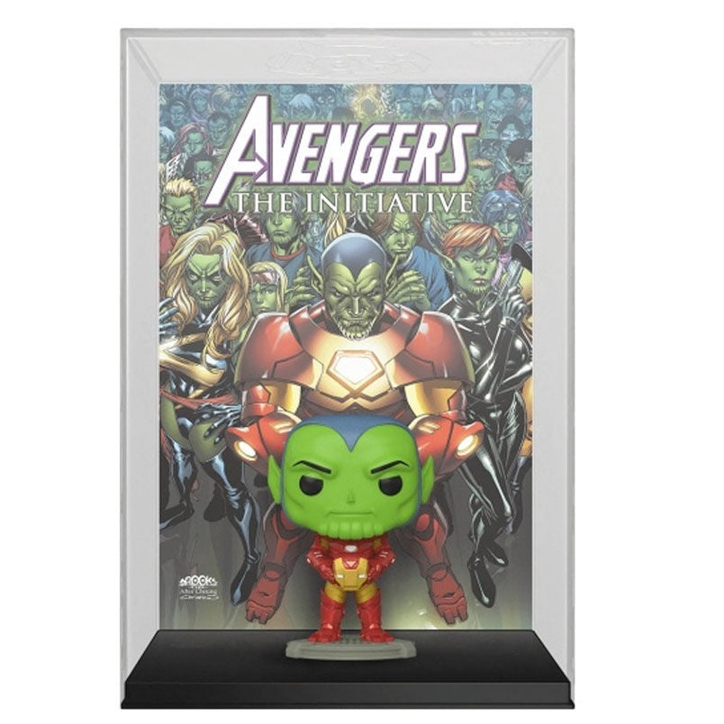 Figura POP Album Marvel Los Vengadores Avengers Skrull as Iron Man Exclu