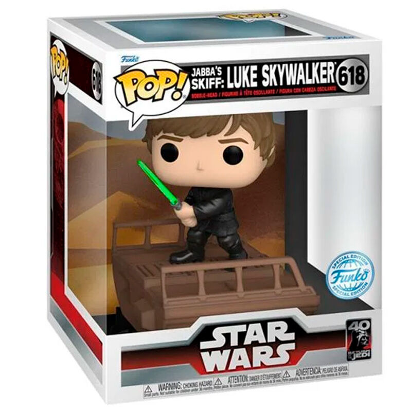 Figura POP Deluxe Star Wars Luke Skywalker Exclusive Frikytopia
