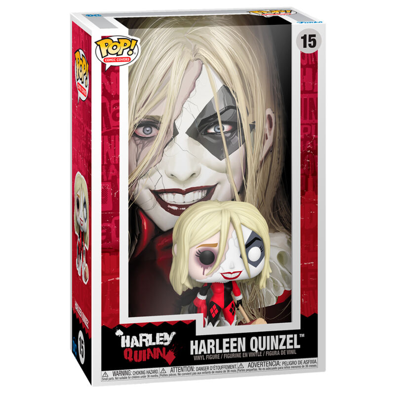 Figura POP Comic Cover DC Comic Harley Quinn Harleen Quinzel Frikytopia