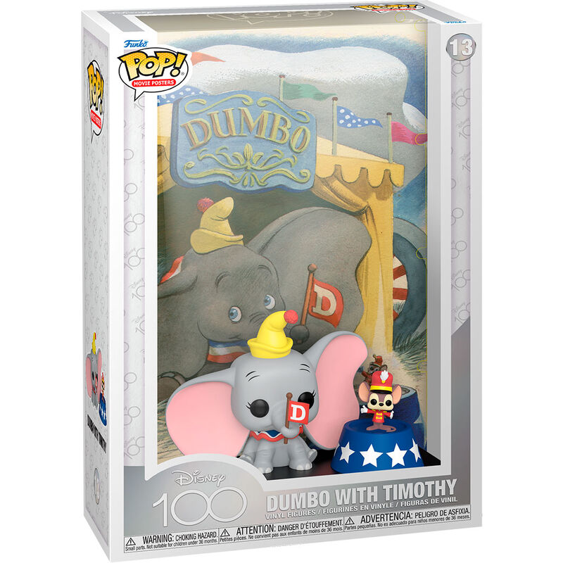 Figura POP Movie Poster Disney 100th Anniversary Dumbo Frikytopia