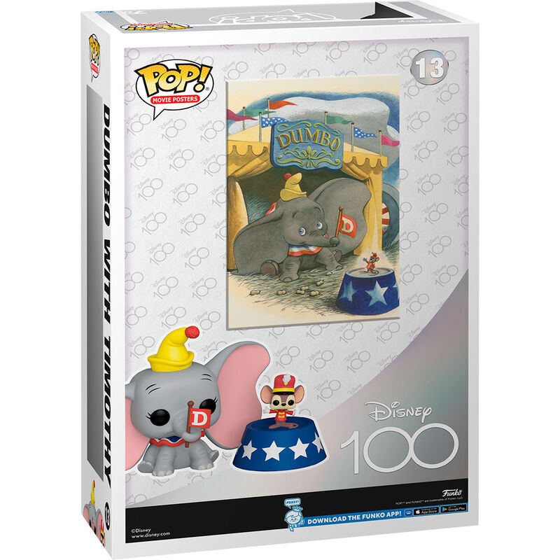 Figura POP Movie Poster Disney 100th Anniversary Dumbo