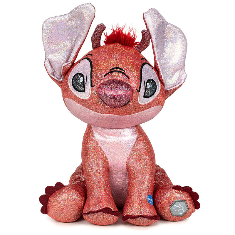 Peluche Leroy Stitch Glitter 100th Anniversary Disney 28cm Frikytopia