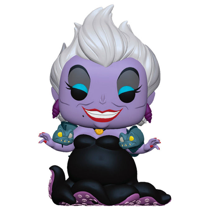 La Sirenita POP! Disney Vinyl Figura Ursula w/ Eels 9 cm Frikytopia