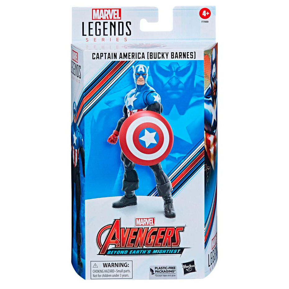 Figura hasbro marvel legends avengers beyond earths mightiest capitan am
