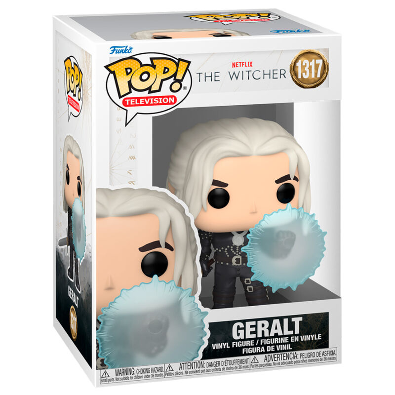 Figura POP The Witcher Geralt with Shield Frikytopia