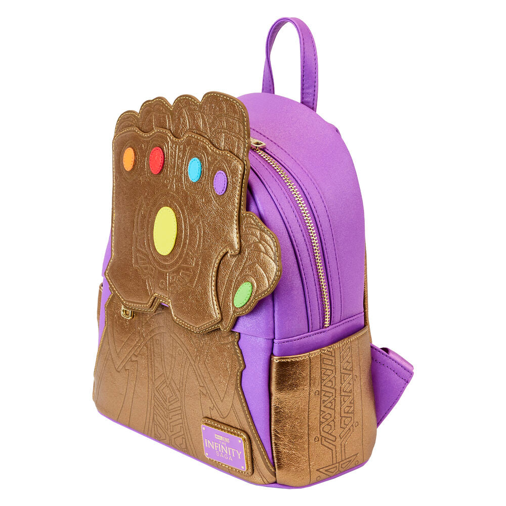 Mochila Guantelete Thanos Marvel Loungefly 26cm Frikytopia