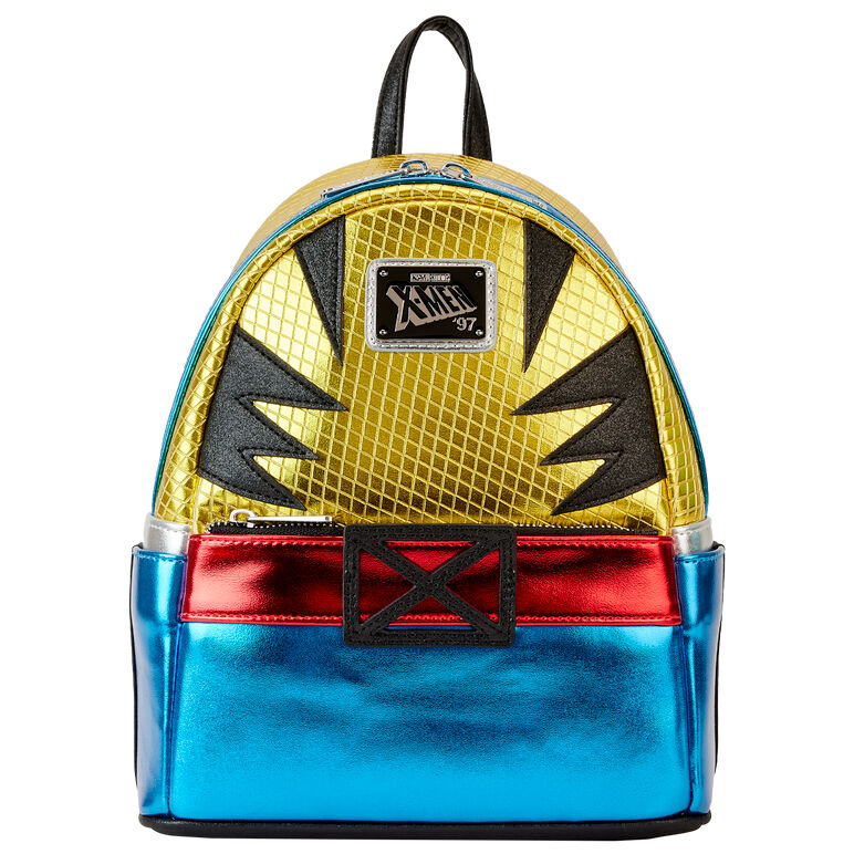 Mochila Metallic Wolverine X-Men Marvel Loungefly 26cm Frikytopia