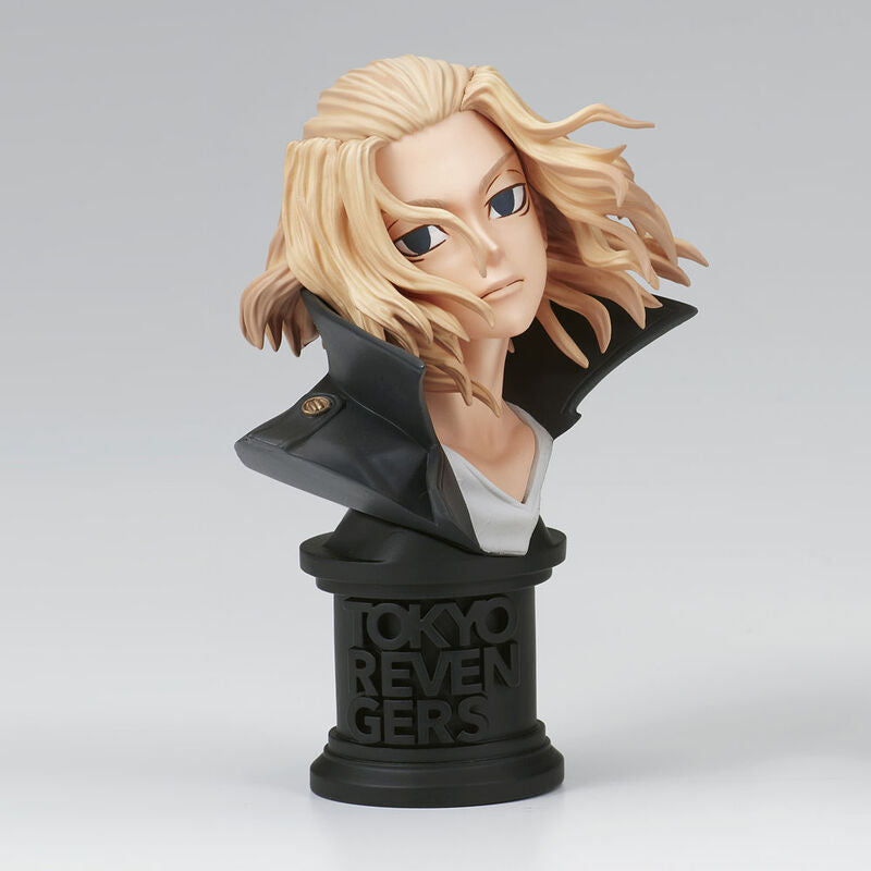 Figura banpresto tokyo revengers faceculptures manjiro sano 10cm