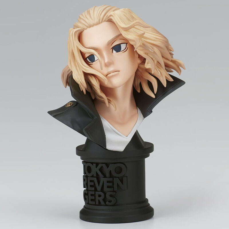 Figura banpresto tokyo revengers faceculptures manjiro sano 10cm