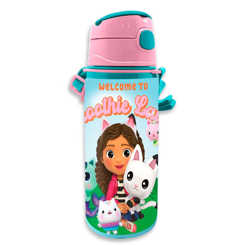 Cantimplora aluminio La Casa de Muñecas de Gabby 600ml Frikytopia