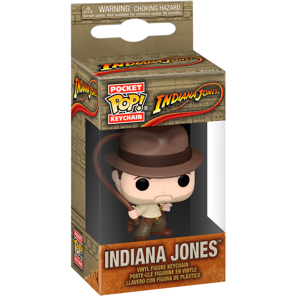 Llavero funko pop keychain indiana jones indiana jones con latigo 59256