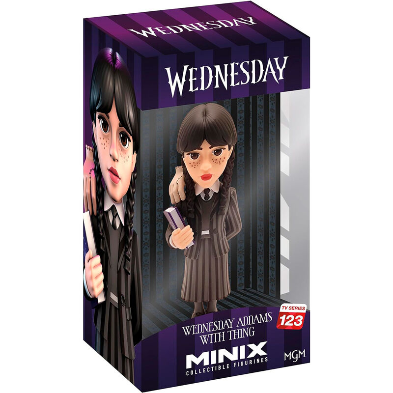 Figura Minix Miercoles y Cosa Wednesday 12cm Frikytopia
