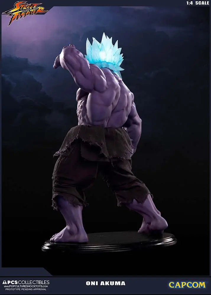 STREET FIGHTER ONI AKUMA 1/4 Estatua
