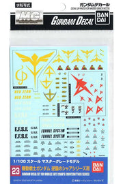 GUNDAM DECAL MG MULTI CHAR COUNTER ATT