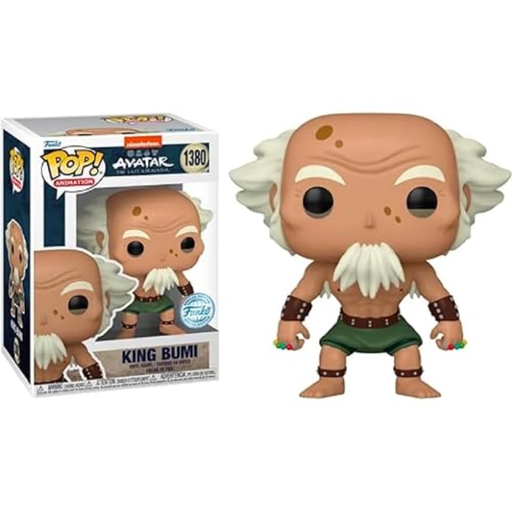 Avatar la leyenda de Aang Figura POP! Animation Vinyl King Bumi 9 cm