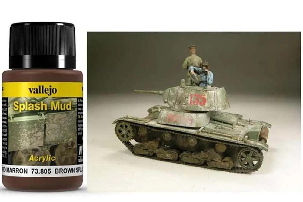 WEATHERING 73805 BROWN SPLASH MUD 40ML Frikytopia