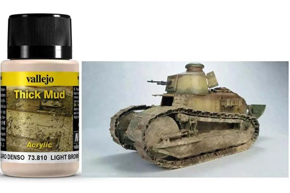 WEATHERING 73810 LIGHT BRWN THICK M 40ML Frikytopia