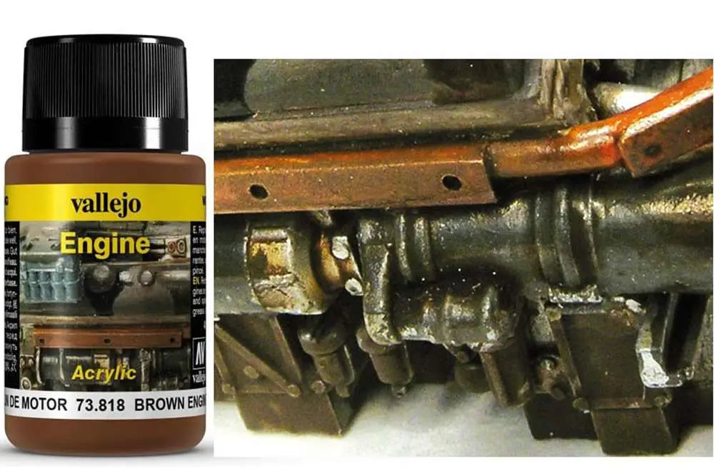 WEATHERING 73818 BROWN ENGINE SOOT 40ML Frikytopia