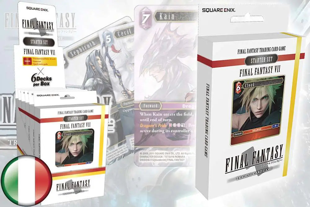 FFTCG OPUS 1 FINAL FANTASY VII  DECK (6) Frikytopia