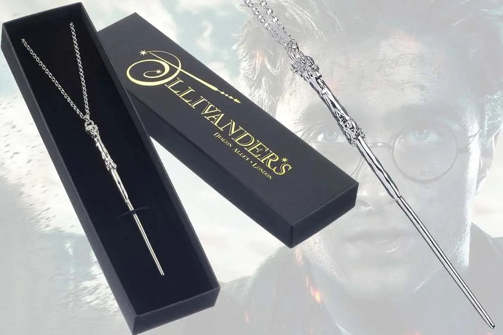 HP HARRY WAND NECKLACE Frikytopia