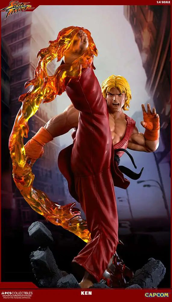 STREET FIGHTER 5 KEN 1/4 ULTRA Estatua