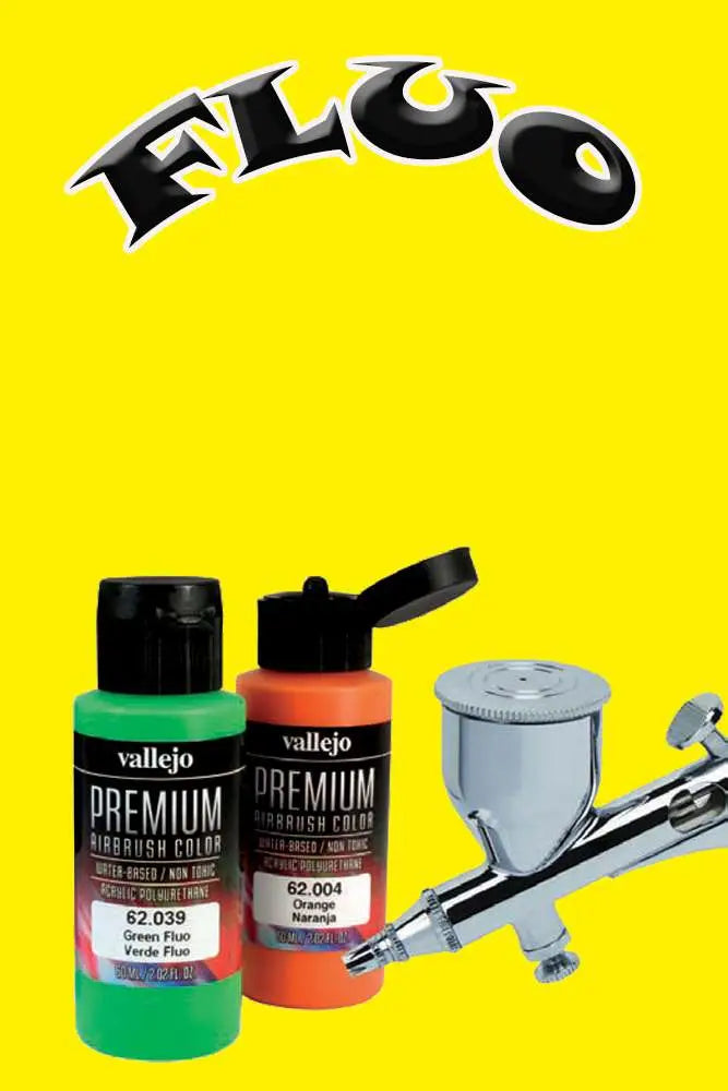 PREMIUM AIRBRUSH YELLOW FLUO 62031 Frikytopia