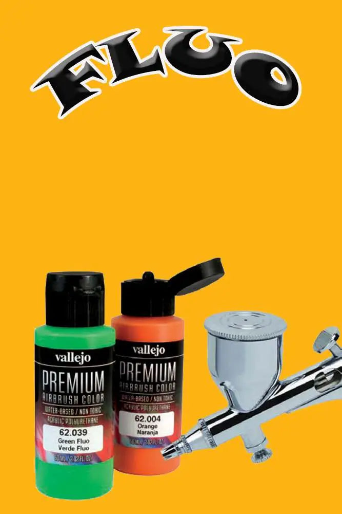 PREMIUM AIRBRUSH GOLD YELLOW FLUO 62032 Frikytopia