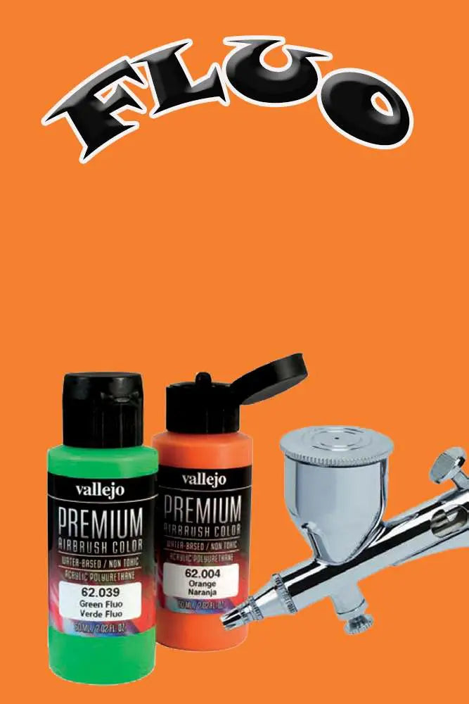 PREMIUM AIRBRUSH ORANGE FLUO 62033 Frikytopia