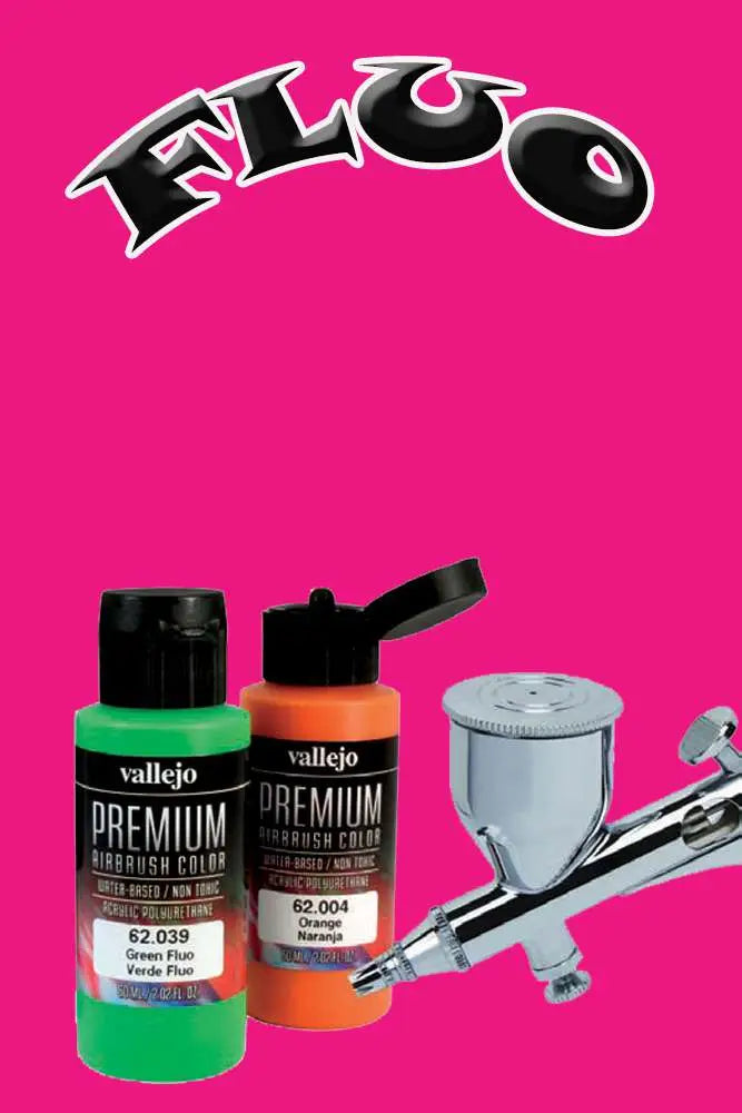 PREMIUM AIRBRUSH ROSE FLUO 62035 Frikytopia