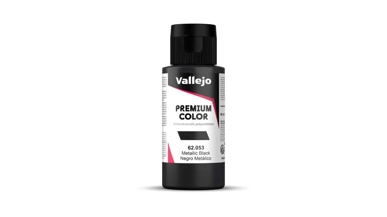 PREMIUM AIRBRUSH METALLIC BLACK 62053 Frikytopia