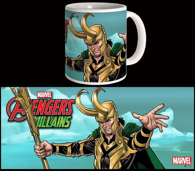 AVENGERS VILLAINS LOKI Taza Frikytopia