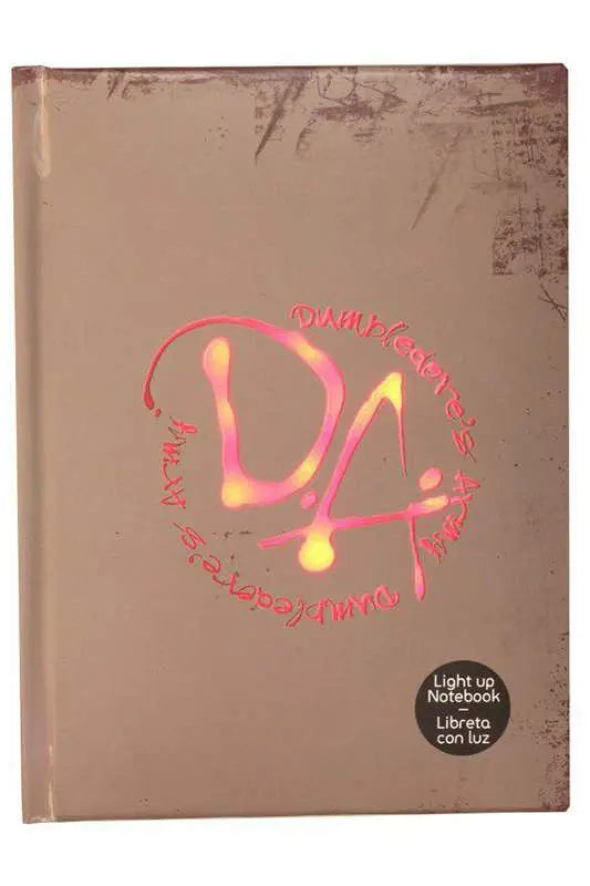 HP DUMBLEDORE ARMY Libreta W/LIGHT
