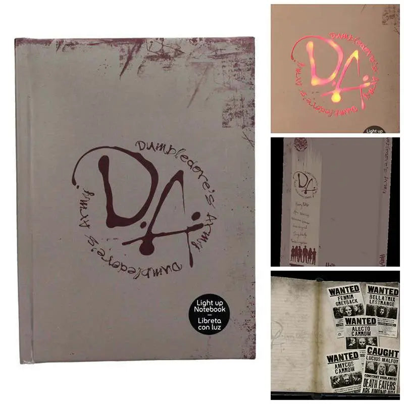 HP DUMBLEDORE ARMY Libreta W/LIGHT