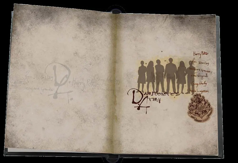 HP DUMBLEDORE ARMY Libreta W/LIGHT