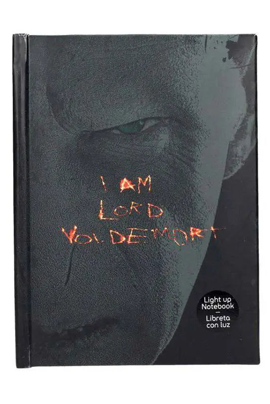 HP LORD VOLDEMORT Libreta W/LIGHT Frikytopia